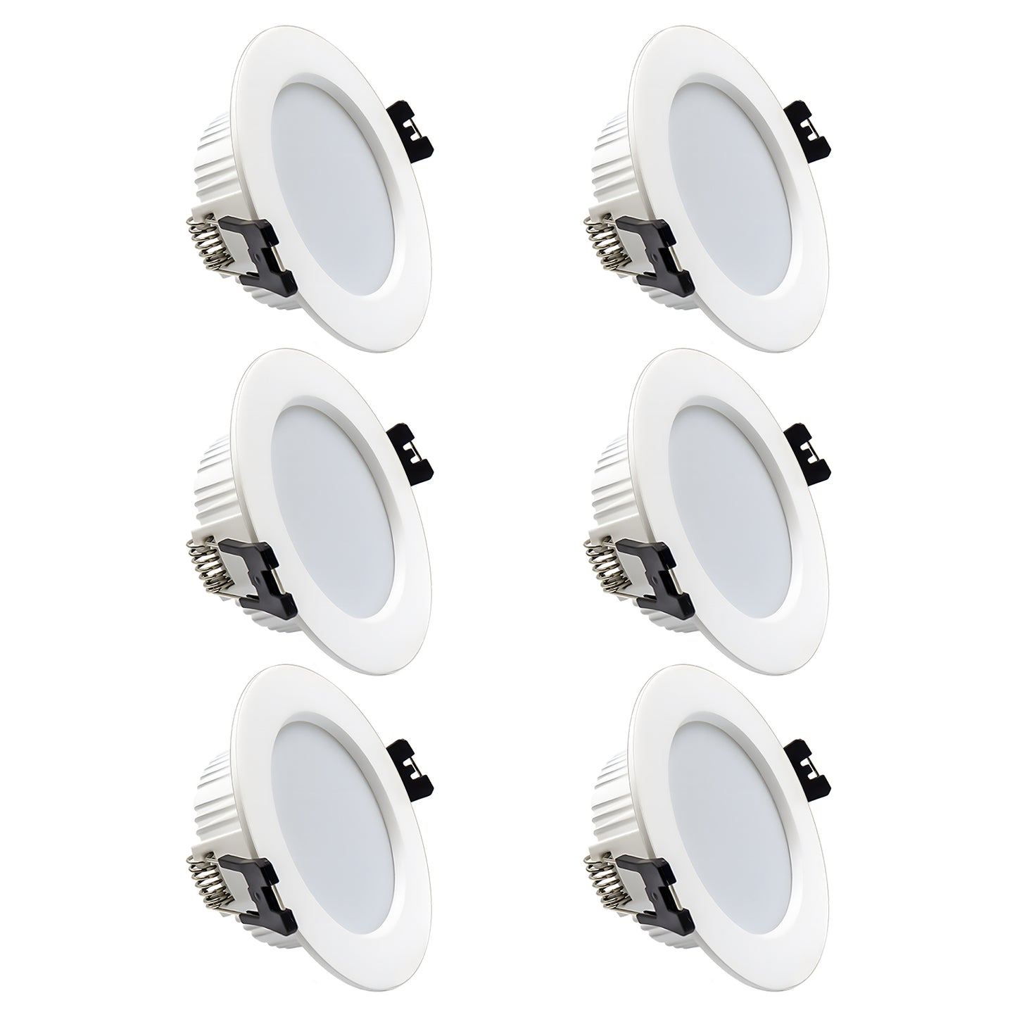 4/6PCS 5W LED Flush Mount Spotlight 75mm 230V 5W Warm White Cold White Neutral White Flat Flush Mount Light