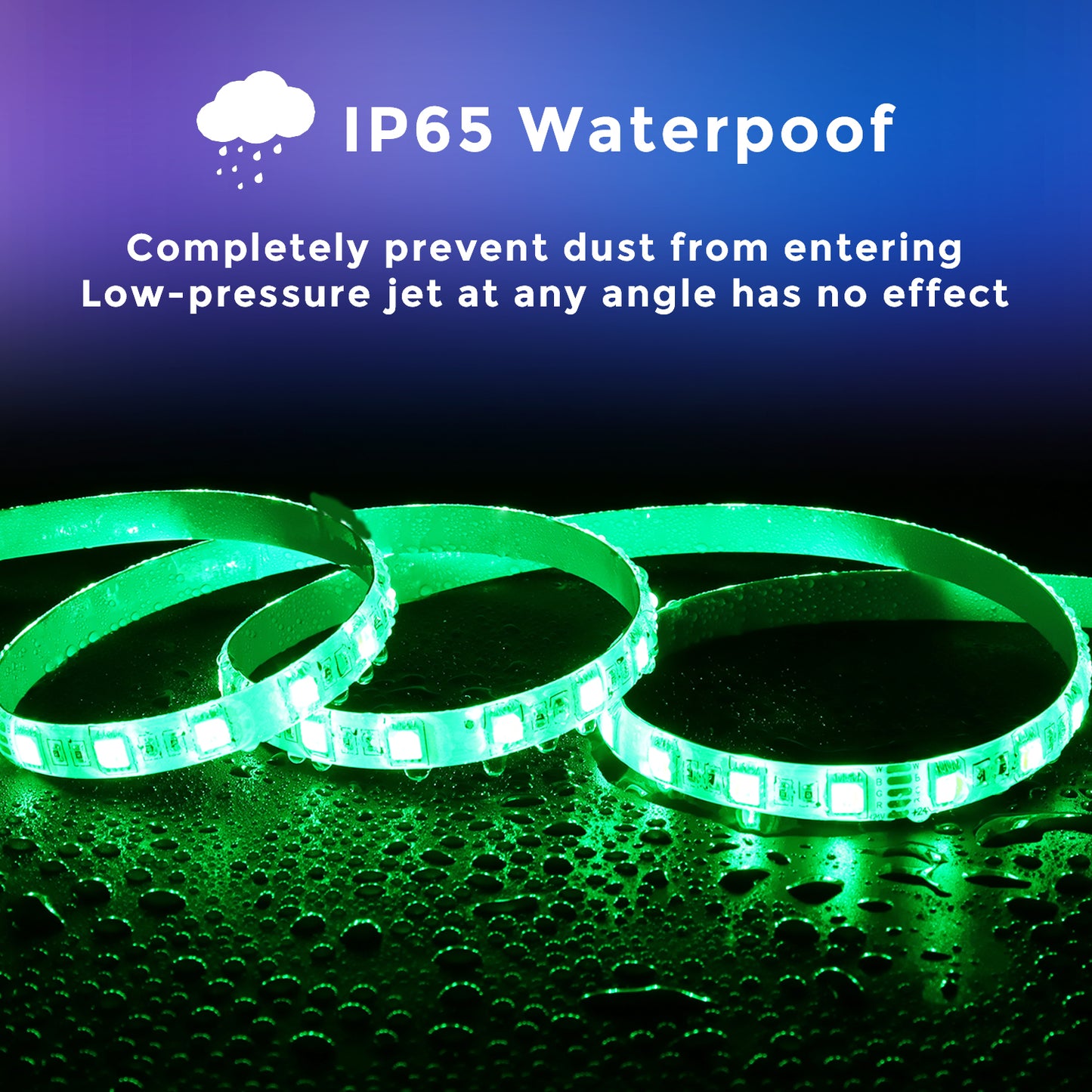 24V LED RGBW Streifen 5050 IP65Wasserdichter Streifen 4in1 RGB+Warm White 5M
