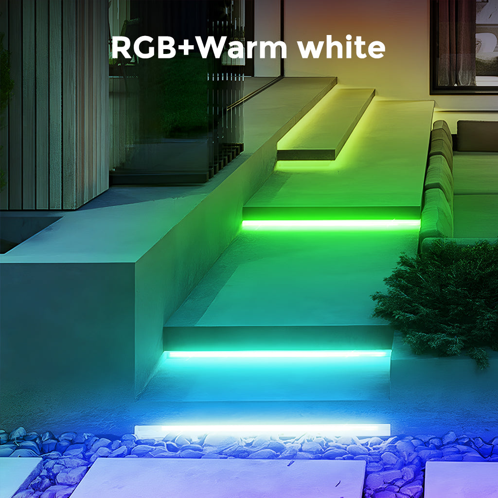 24V LED RGBW Strip 5050 IP65Waterproof Stripe 4in1 RGB+Warm White 5M